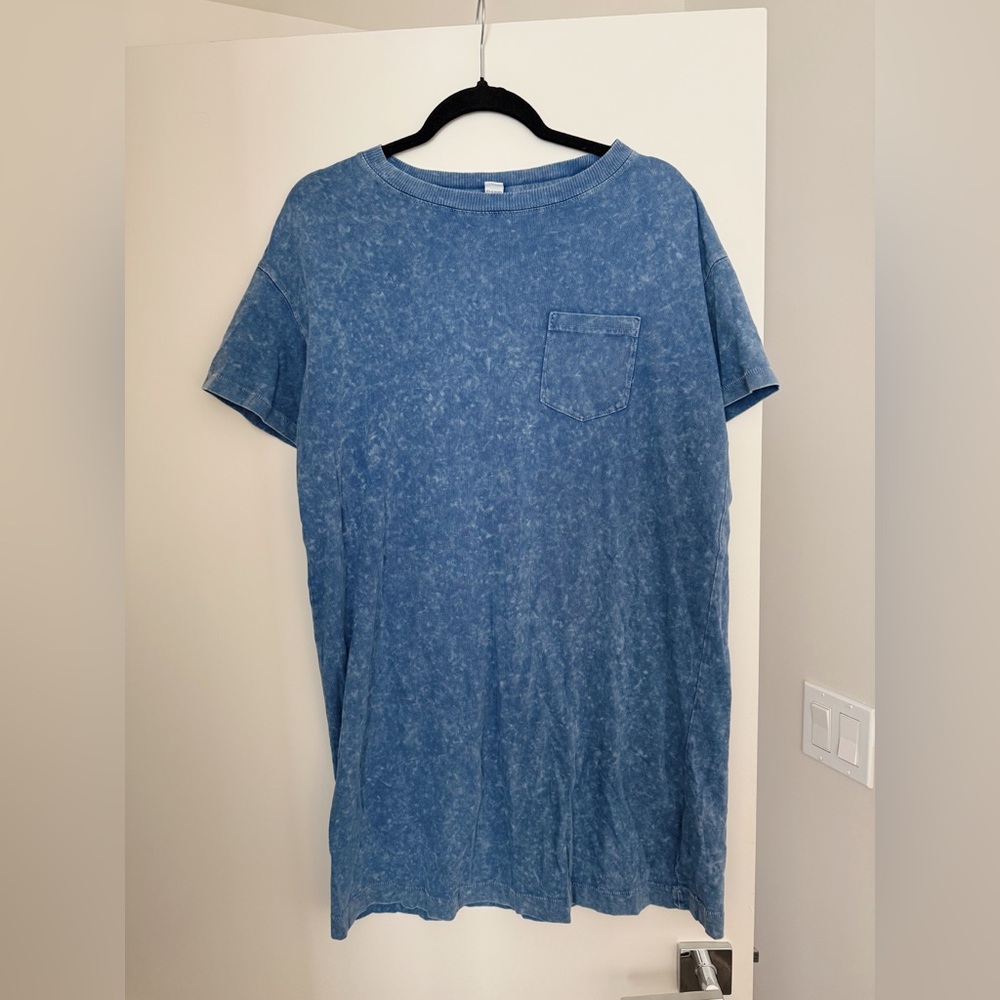 Old Navy Blue Short Sleeve Dress